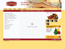 Tablet Screenshot of kemplast.si
